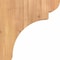 Ekena Millwork Yorktown Smooth Corbel, Western Red Cedar, 5 1/2"W x 10"D x 10"H COR06X10X10YOR00SWR - alternate 2